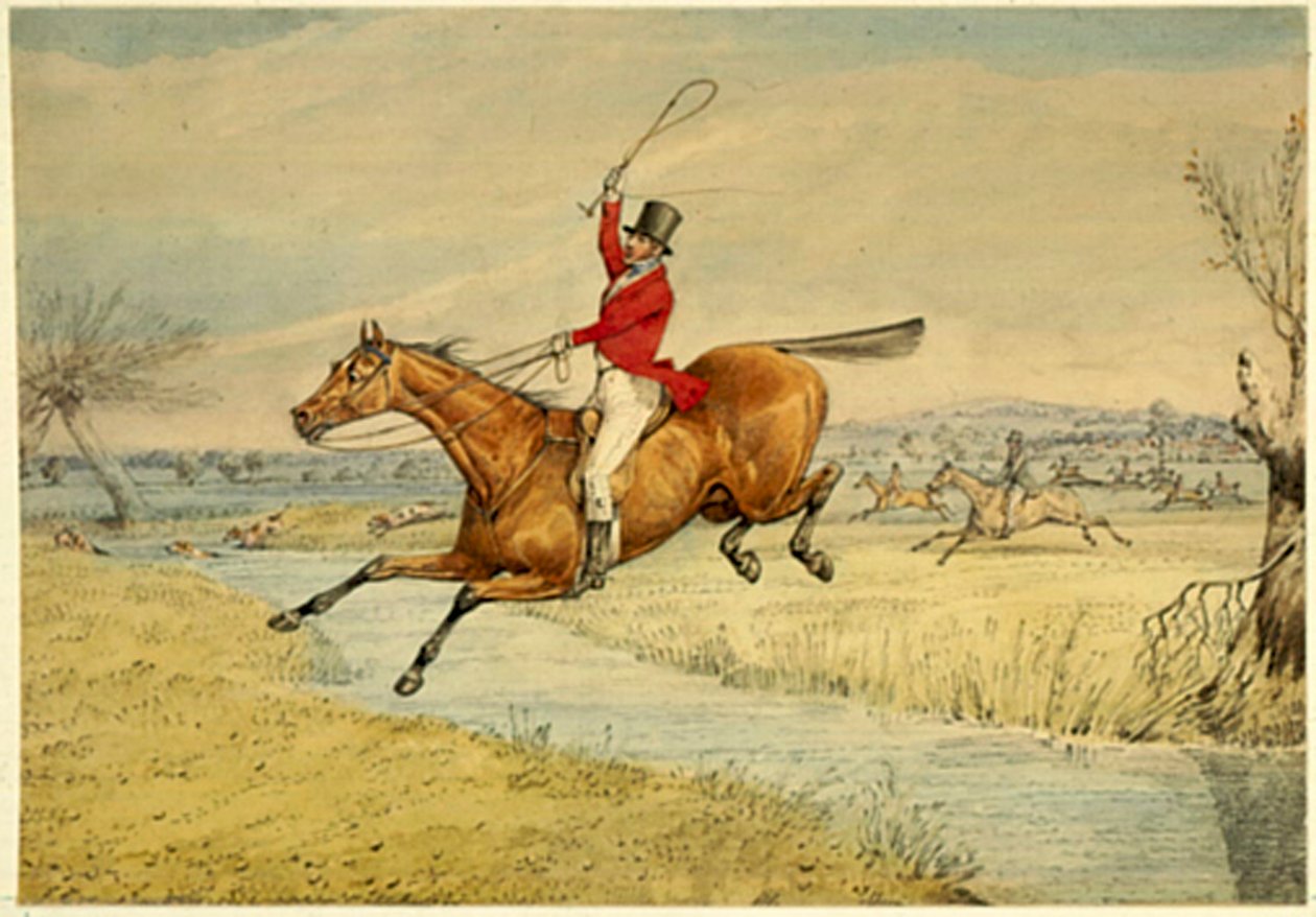 Over strømmen av Henry Thomas Alken