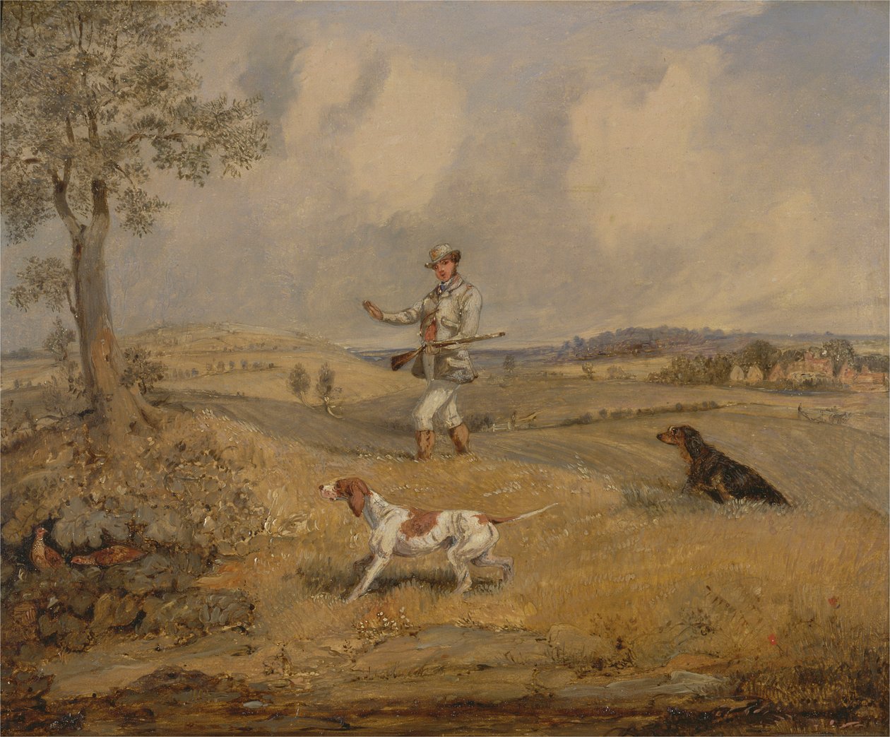 Rapphøneskyting av Henry Thomas Alken
