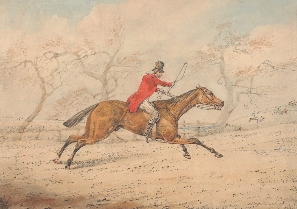 «Snarere for langsomt» av Henry Thomas Alken