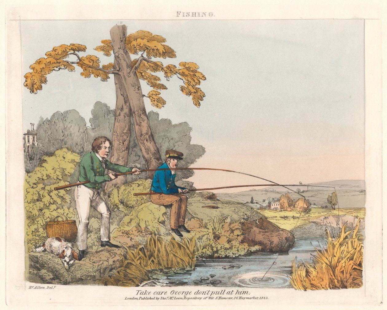 Serie på tolv [Scener fra mester Georges liv] av Henry Thomas Alken
