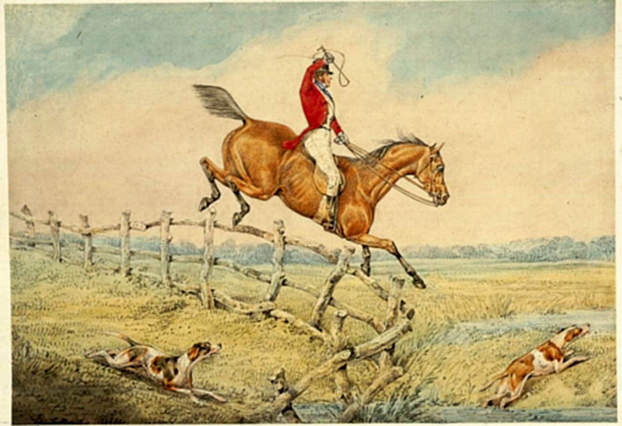 Tar et gjerde av Henry Thomas Alken