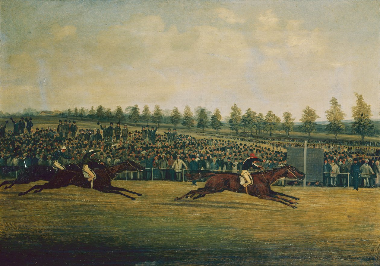 Doncaster St Leger av Henry Thomas Alken