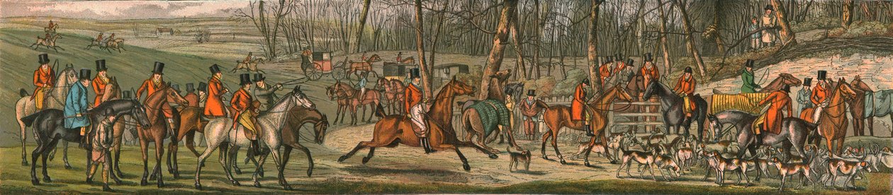 Jakten - The Meet, 1820, 1890. av Henry Thomas Alken