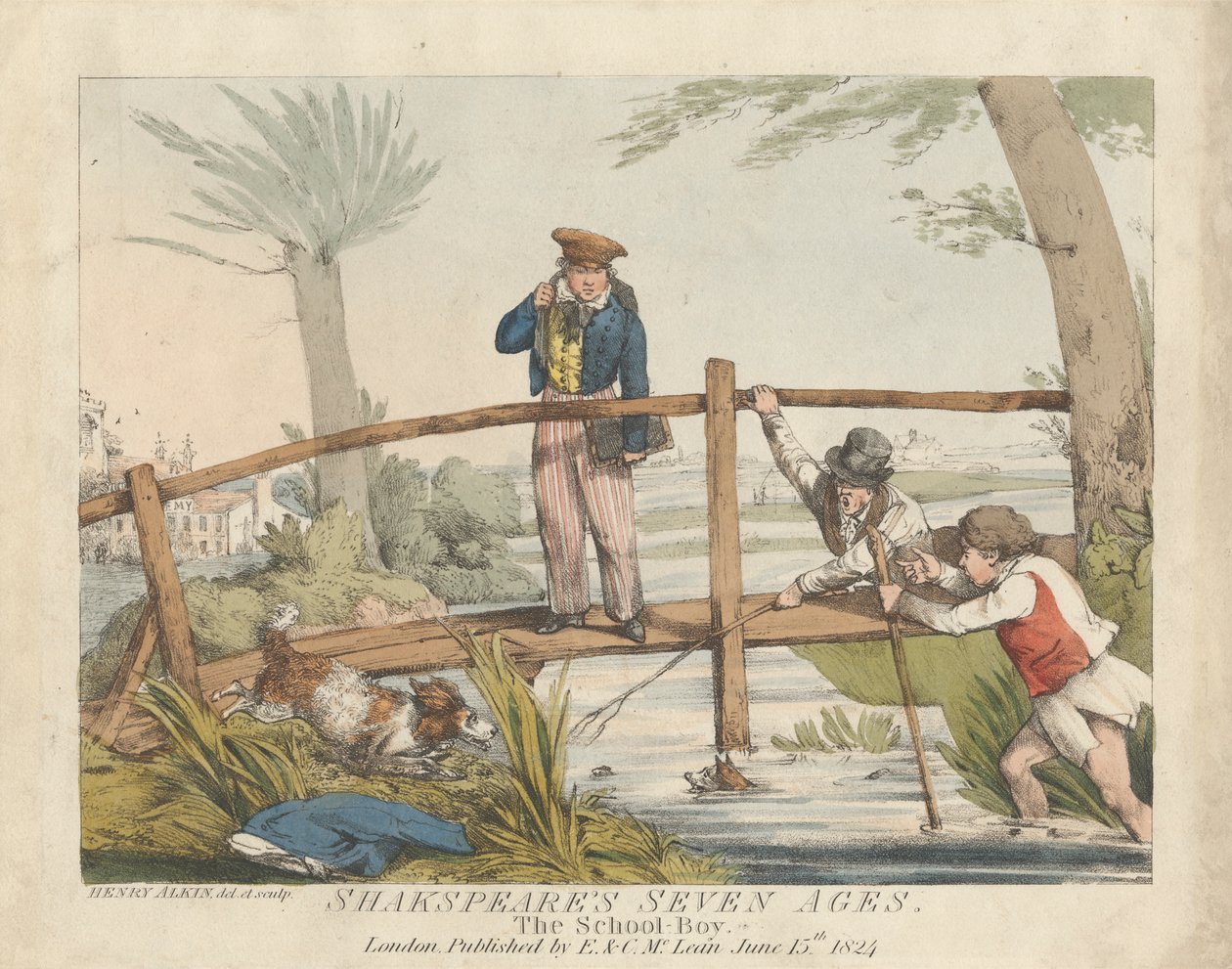 Skolegutten av Henry Thomas Alken