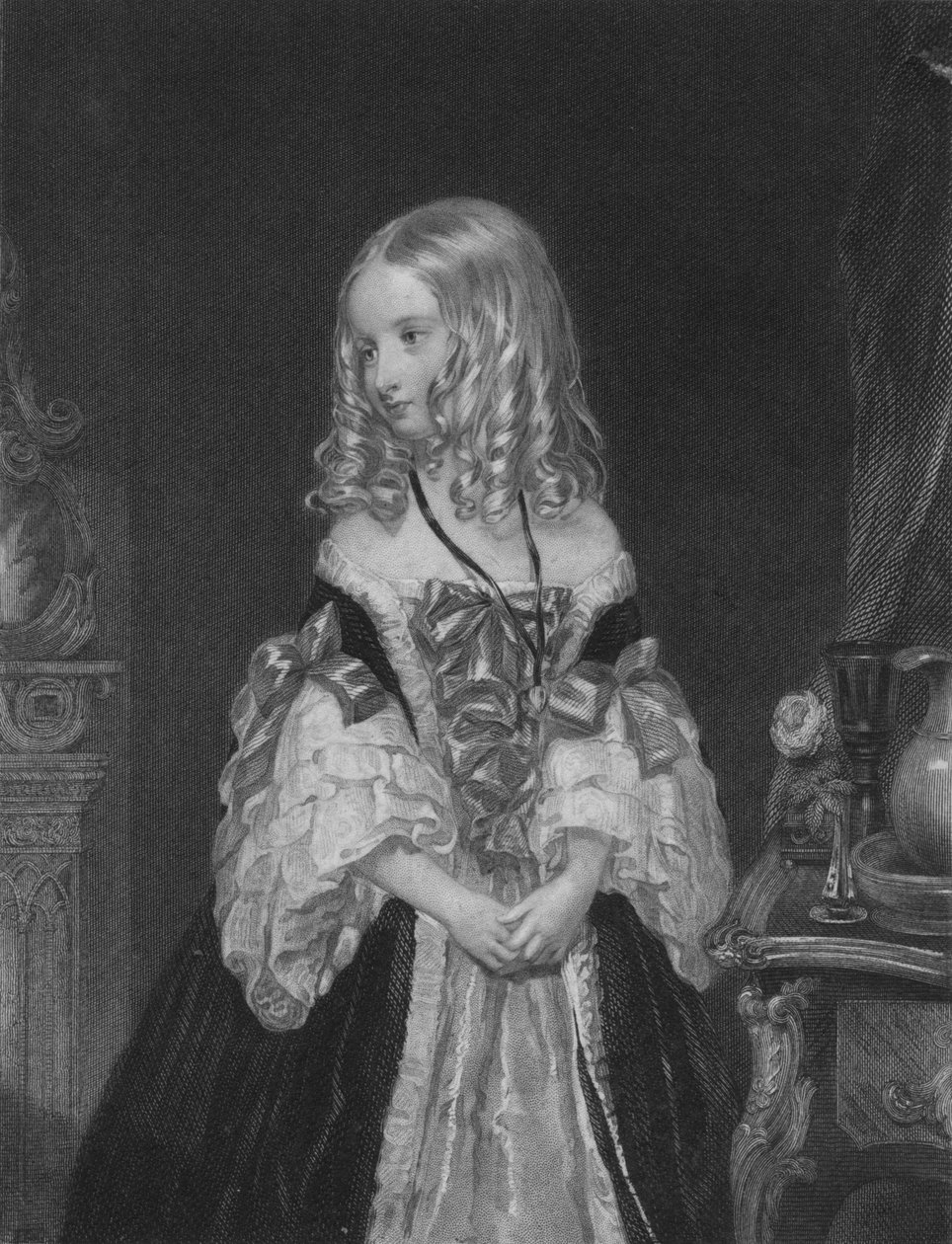 Elizabeth hertuginne av Argyll, 1900. av Henry Thomas Ryall