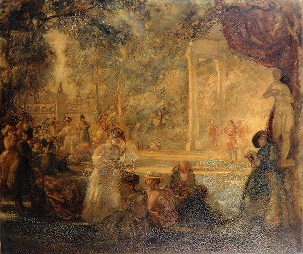 Et pastoralt skuespill av Henry Tonks