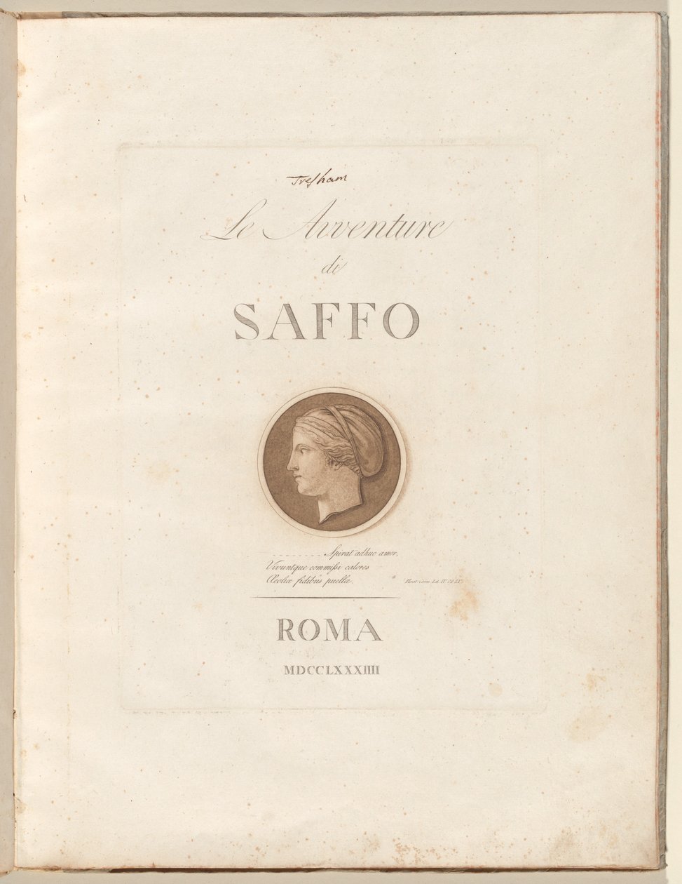 Eventyrene til Sappho av Henry Tresham