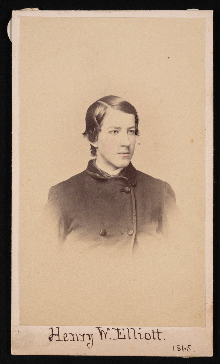 Portrett av Henry Wood Elliott 1846-1930, 1865. av Henry Ulke