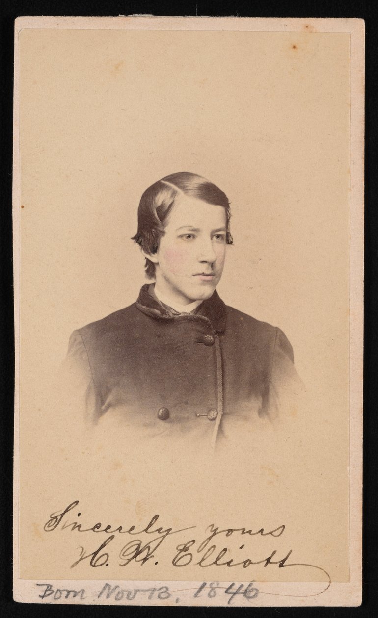 Portrett av Henry Wood Elliott 1846-1930, 1865. av Henry Ulke