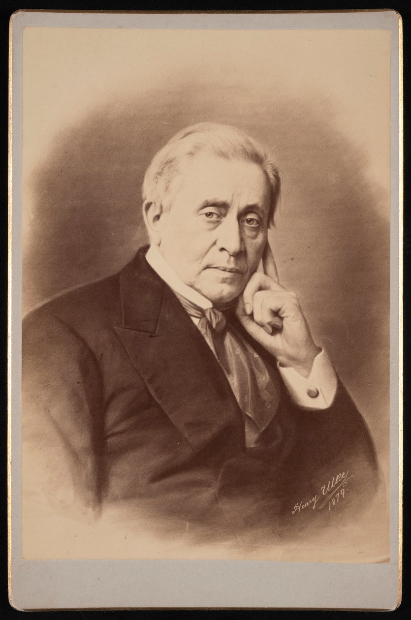 Portrett av Joseph Henry 1797-1878, 1879. av Henry Ulke