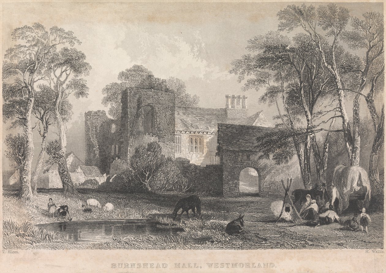 Burnshead Hall, Westmorland; side 45 (bind 1) av Henry Wallis
