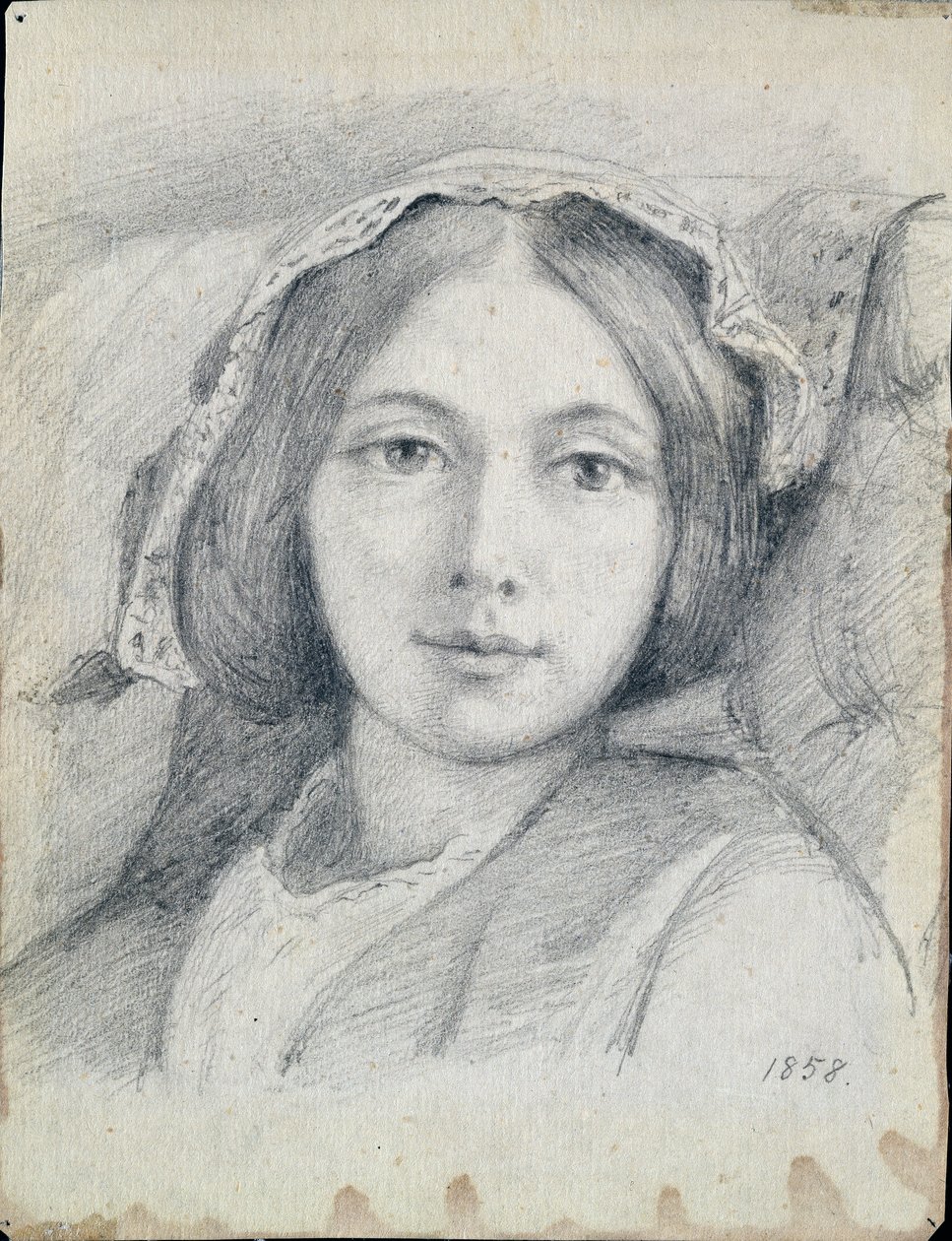 Mary Ellen Meredith, 1858 av Henry Wallis
