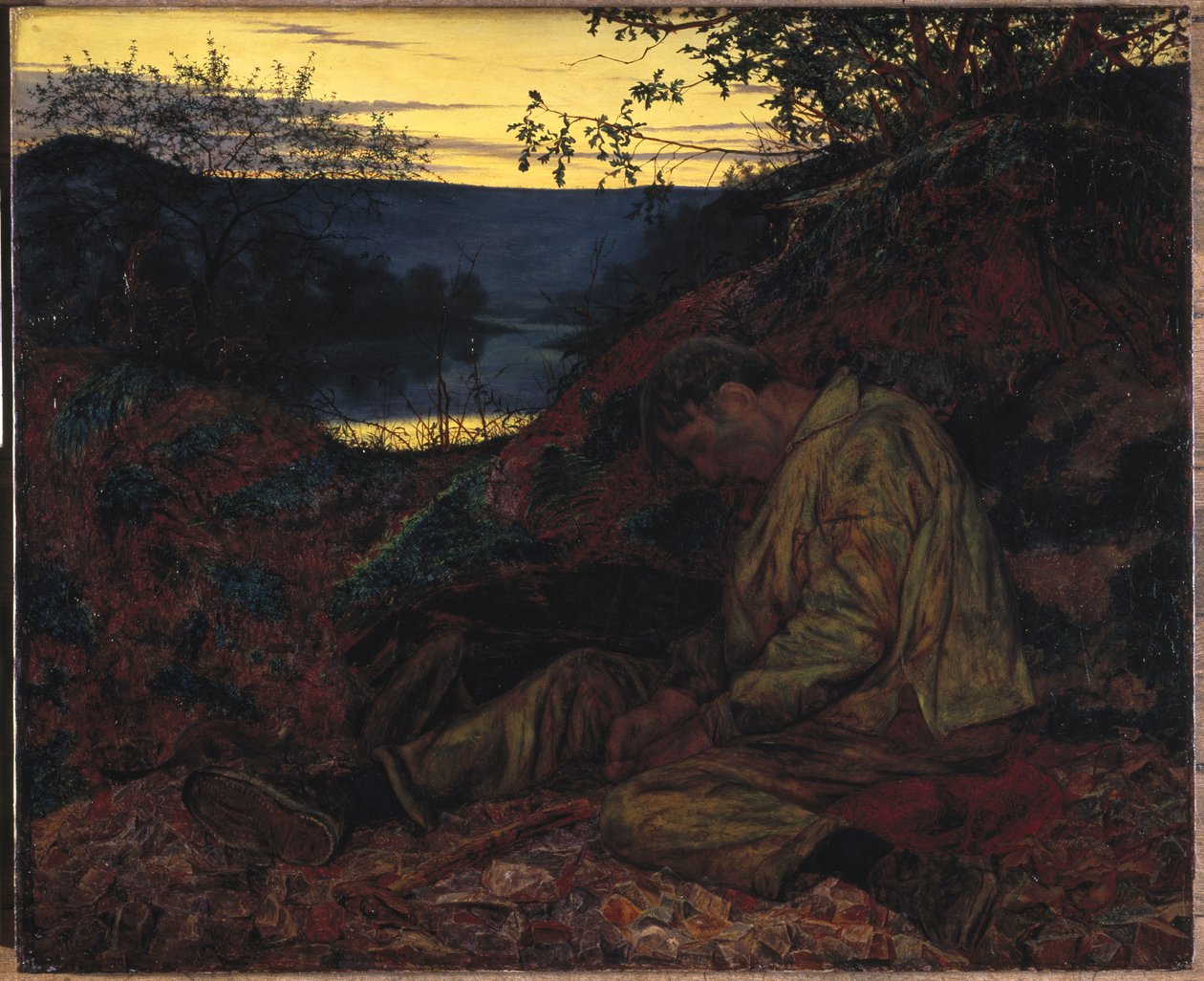 Steinbryteren, 1857 av Henry Wallis