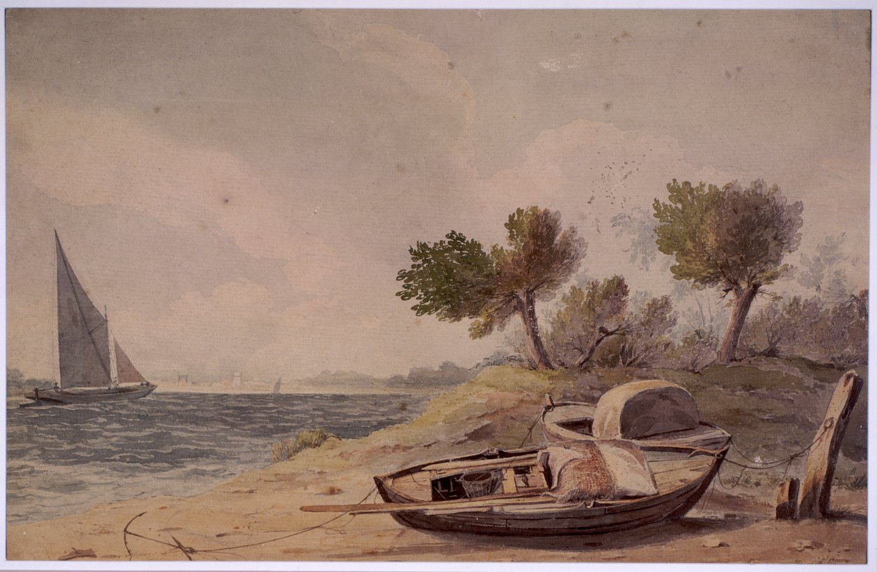 Nær Battersea, London, 1818. av Henry Walter