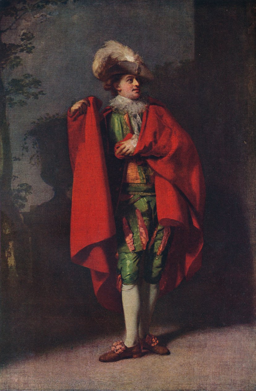 John Palmer som grev Almaviva i The Spanish Barber, 1779, 1917 av Henry Walton