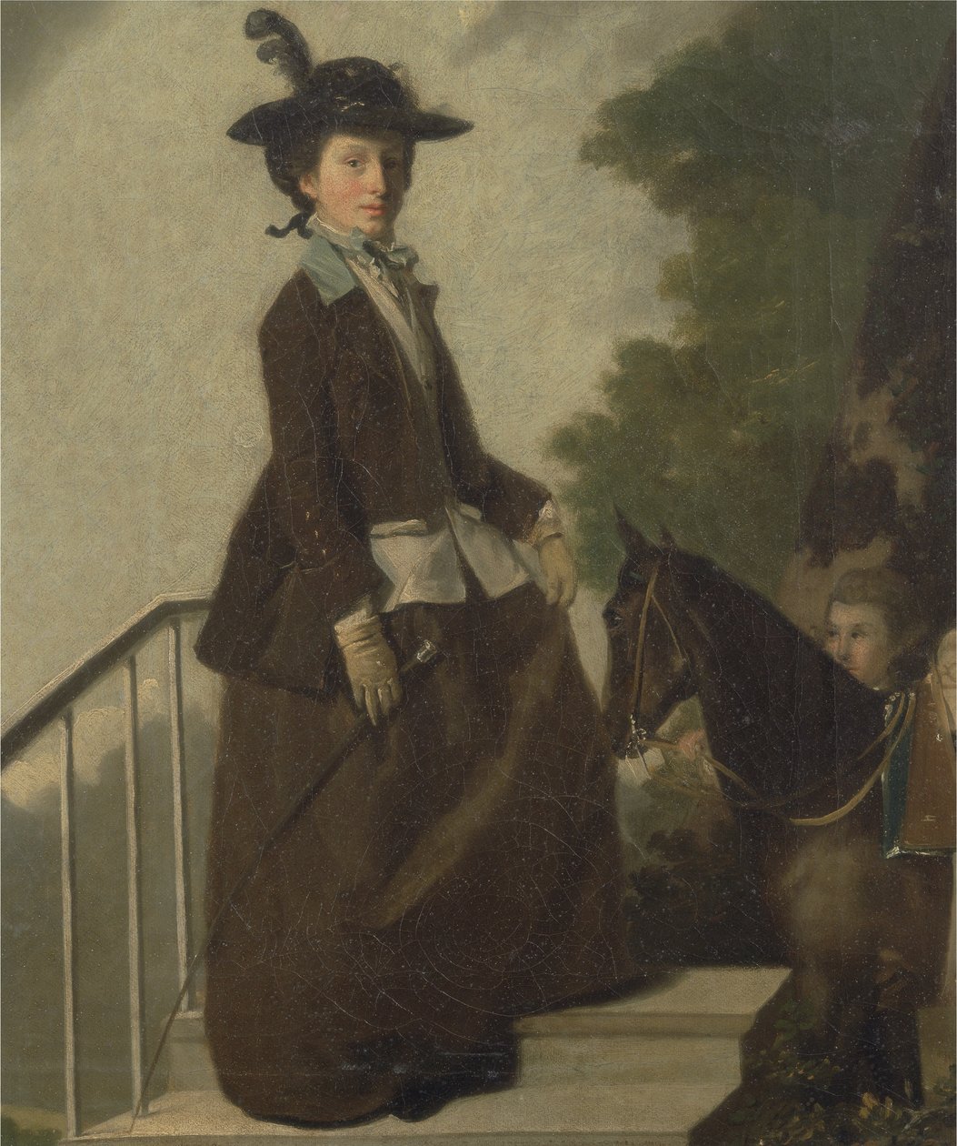 Mrs. Edward Bridgeman (olje på lerret) av Henry Walton