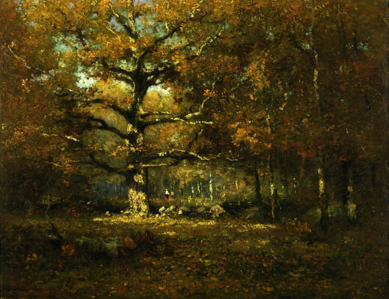 Connecticut-skogen av Henry Ward Ranger