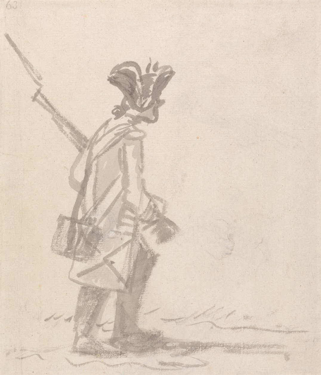 Tilbake fra krigene av Henry William Bunbury
