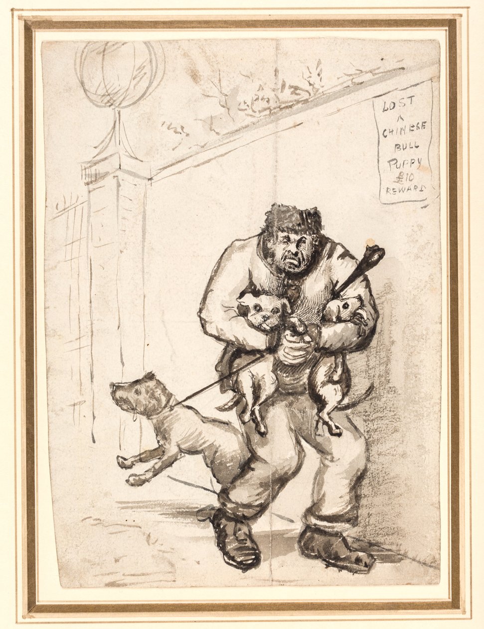 Mistet en kinesisk oksevalp £ 10 belønning av Henry William Bunbury