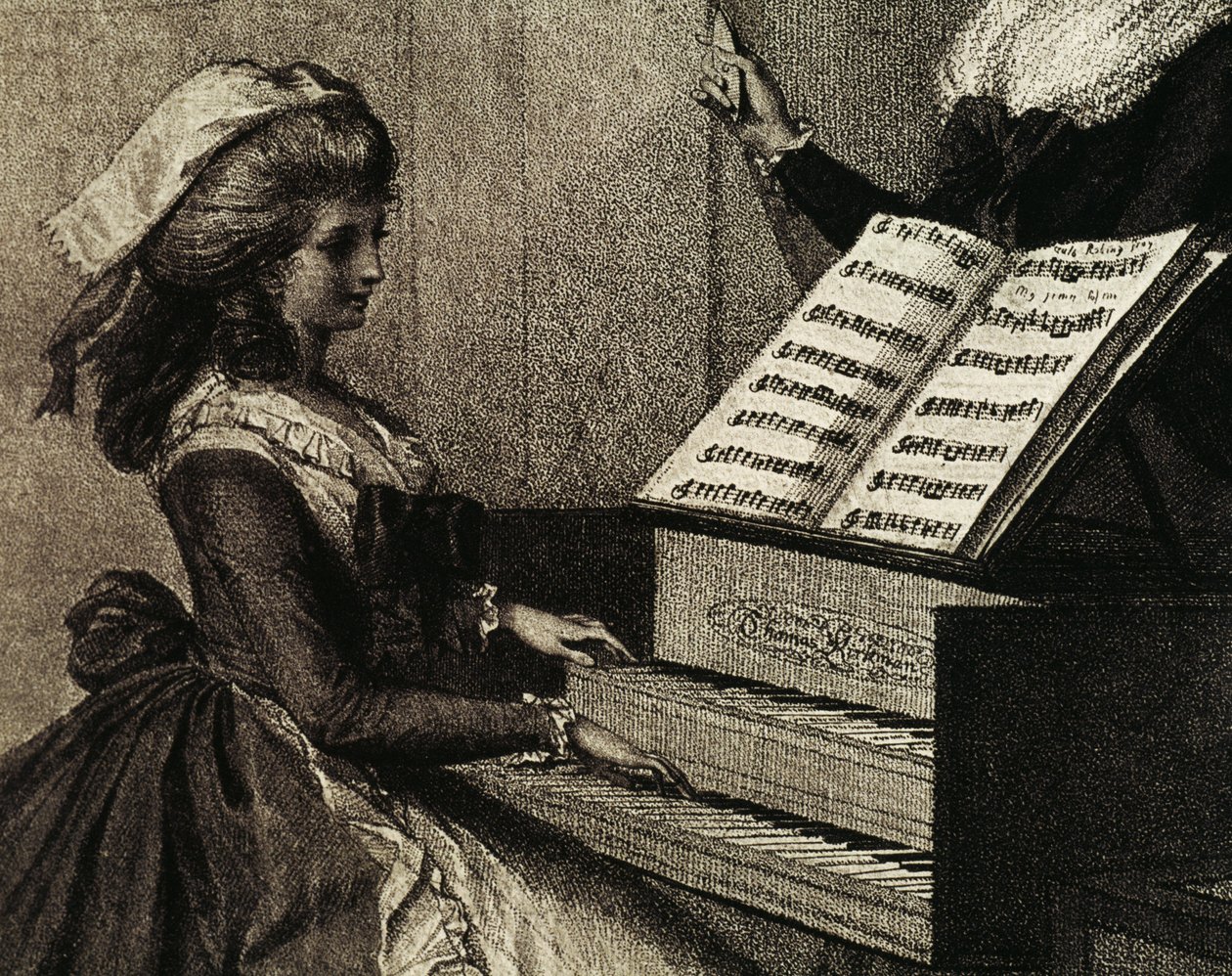 Musikktimen av Henry William Bunbury