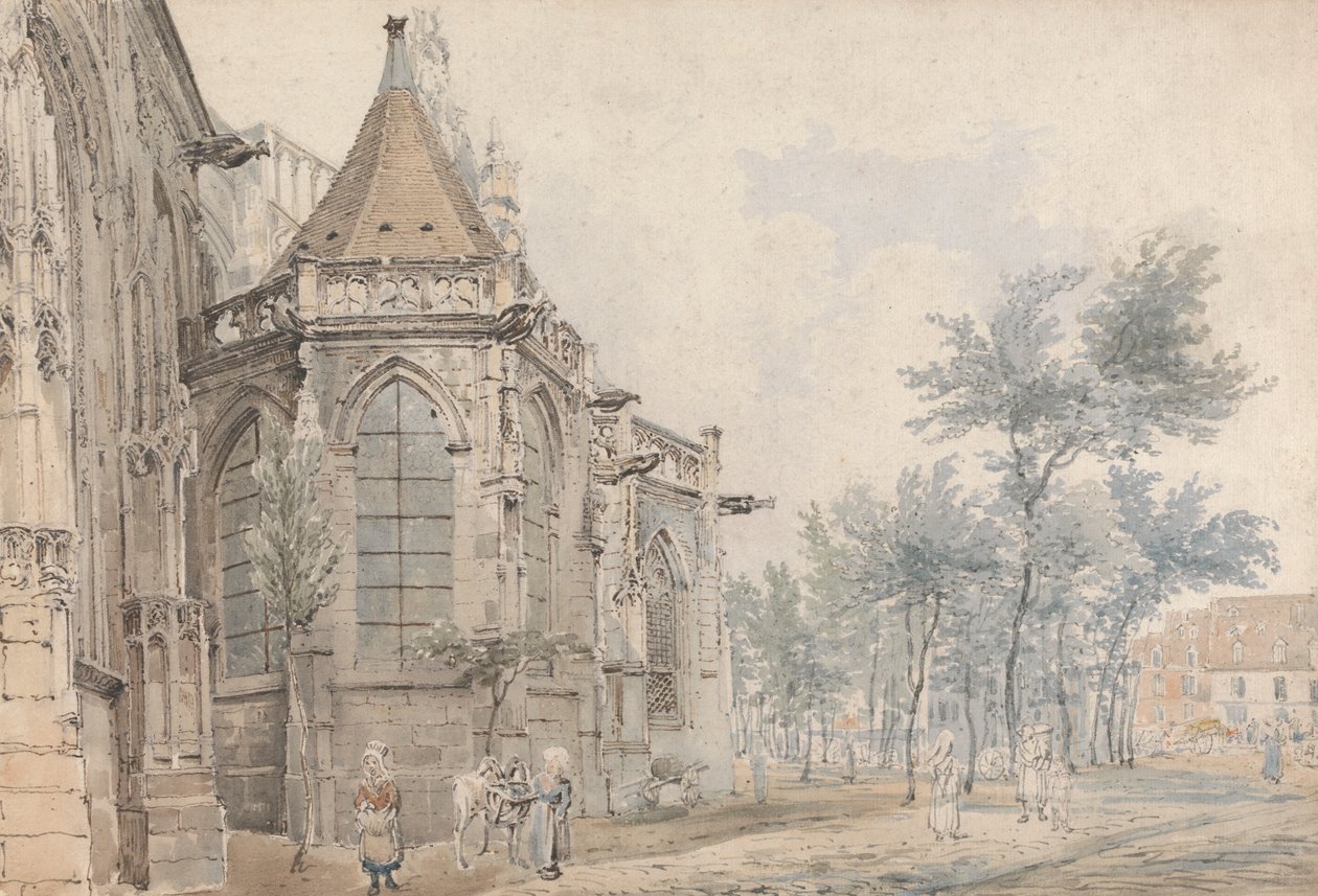 St. Jacques, Dieppe av Henry William Burgess