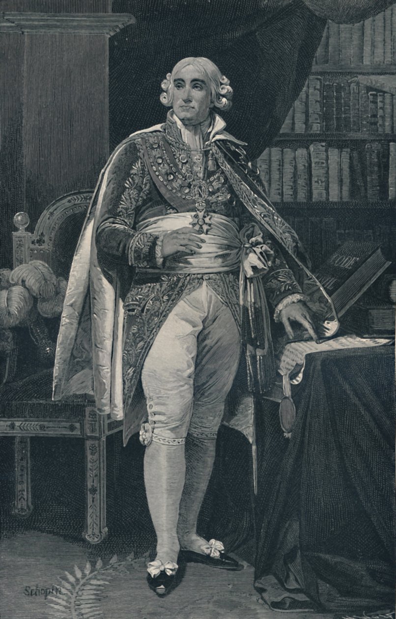 Jean-Jacques-Régis De Cambacérès - hertug av Parma, c1800, 1896 av Henry Wolf