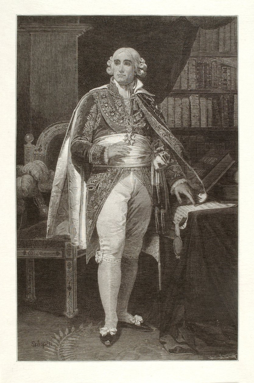 Jean Jacques Regis de Cambaceres, hertug av Parma av Henry Wolf