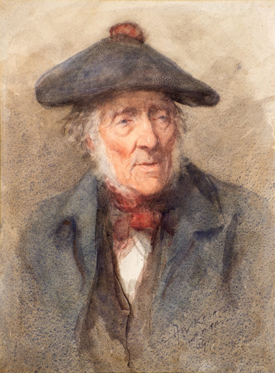 A Bonnet Laird, ca. 1905 (akvarell) av Henry Wright Kerr
