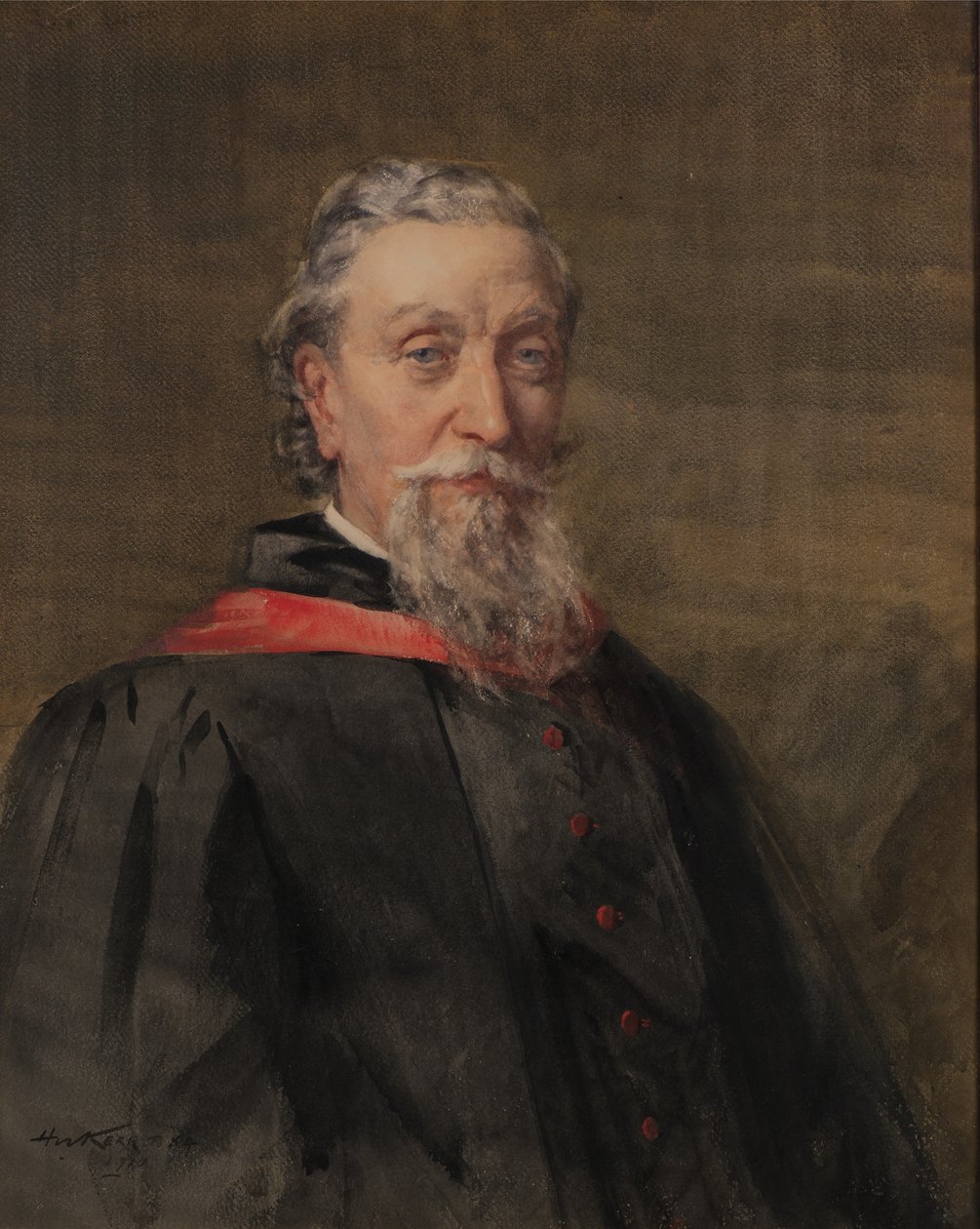 Alexander Hastie Millar, 1900-tallet (akvarell) av Henry Wright Kerr