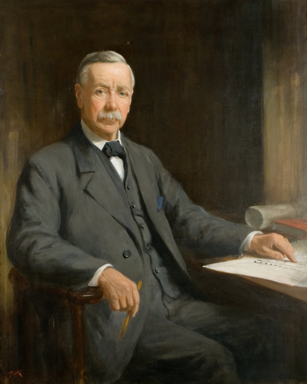 James Thomson, ca. 1925 (olje på lerret) av Henry Wright Kerr