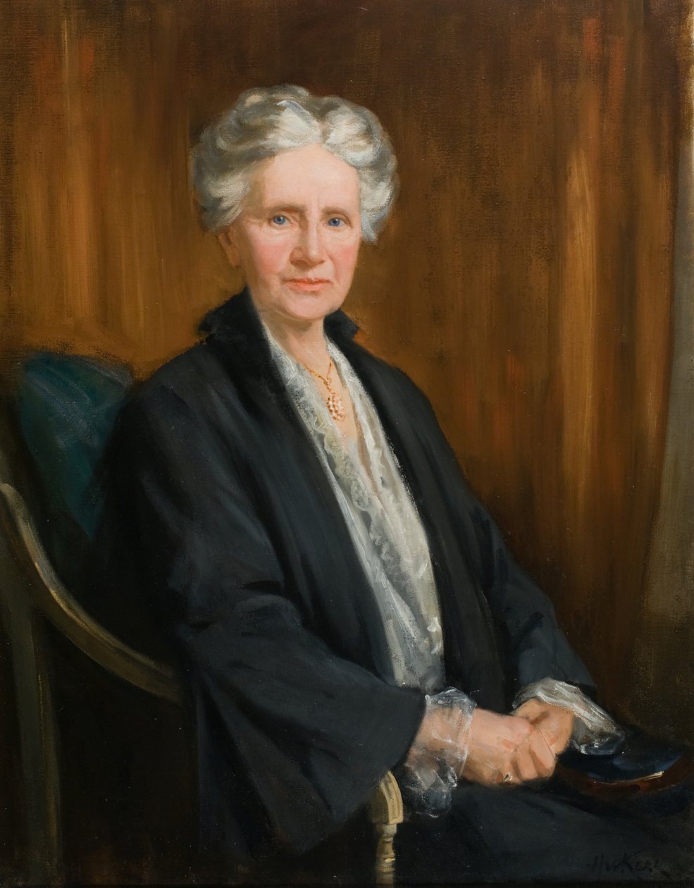 Fru Elizabeth Low, 1900-tallet (olje på lerret) av Henry Wright Kerr