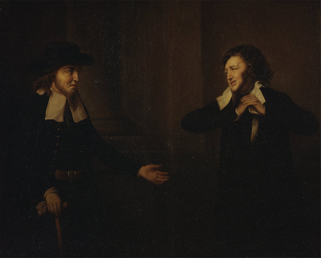 Shylock og Tubal fra The Merchant of Venice av Herbert Stoppelaer