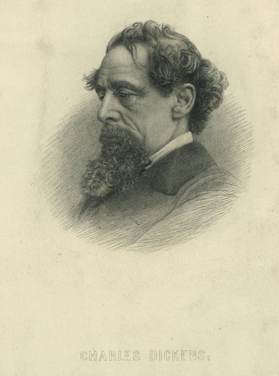 Charles Dickens - Portrettbyste av Herbert Watkins
