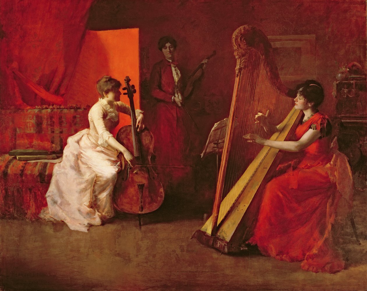 Trioen, 1886 av Herbert A. Denman