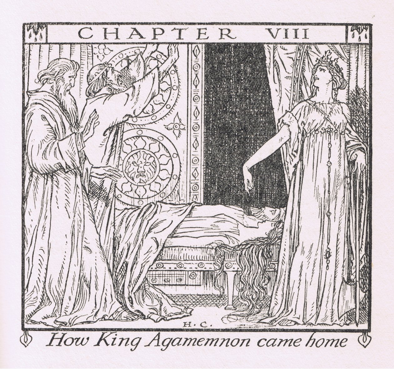 Hvordan kong Agamemnon kom hjem av Herbert Cole