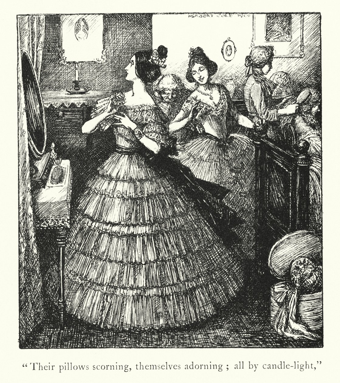 Ingoldsby-legender: Barney Maguires beretning om kroningen (lito) av Herbert Cole