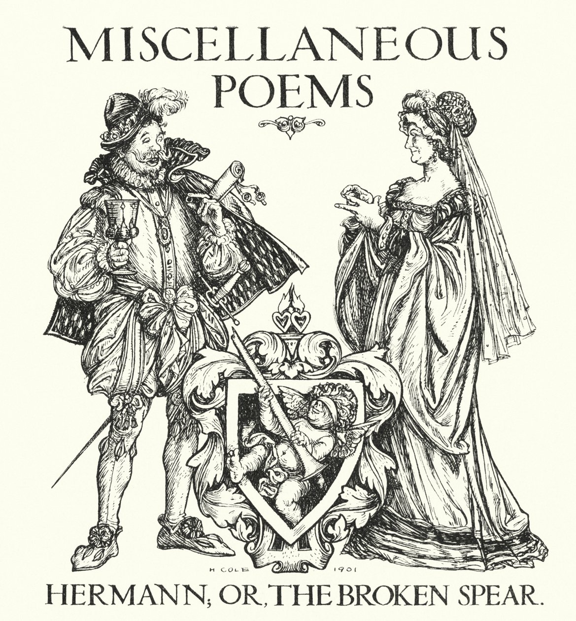 Ingoldsby-legender: Hermann, eller det knuste spydet (lito) av Herbert Cole