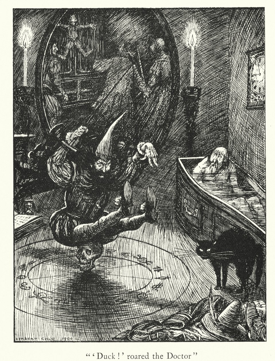 Ingoldsby-legender: Iglen fra Folkestone (lito) av Herbert Cole