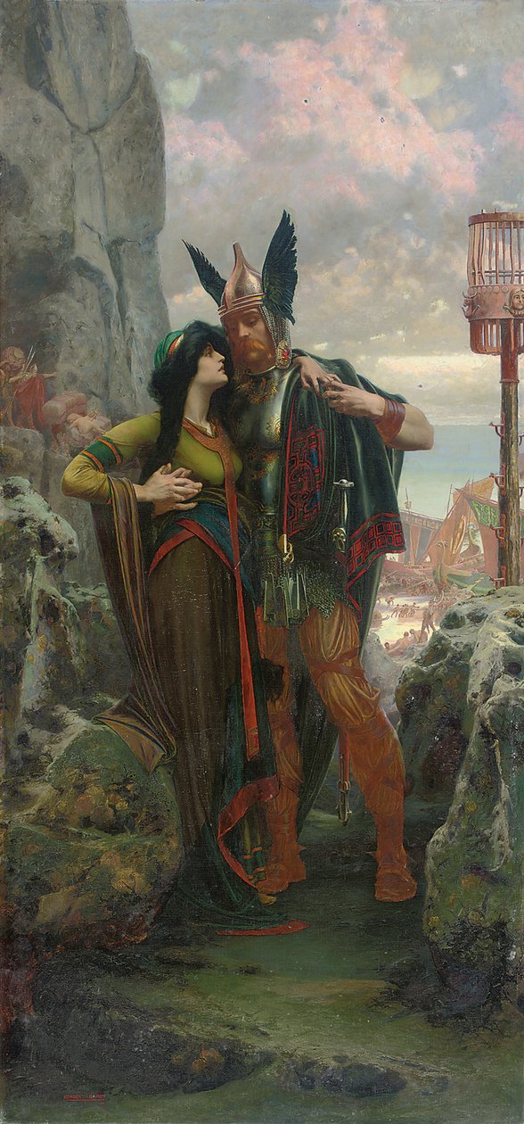 Vikingfarvel, 1905 av Herbert Gandy