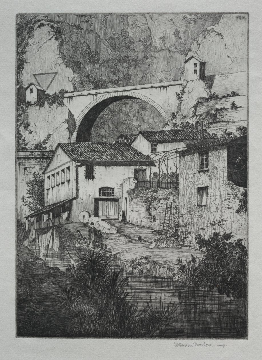 Pont St. Louis, Manton av Herbert Gordon Warlow