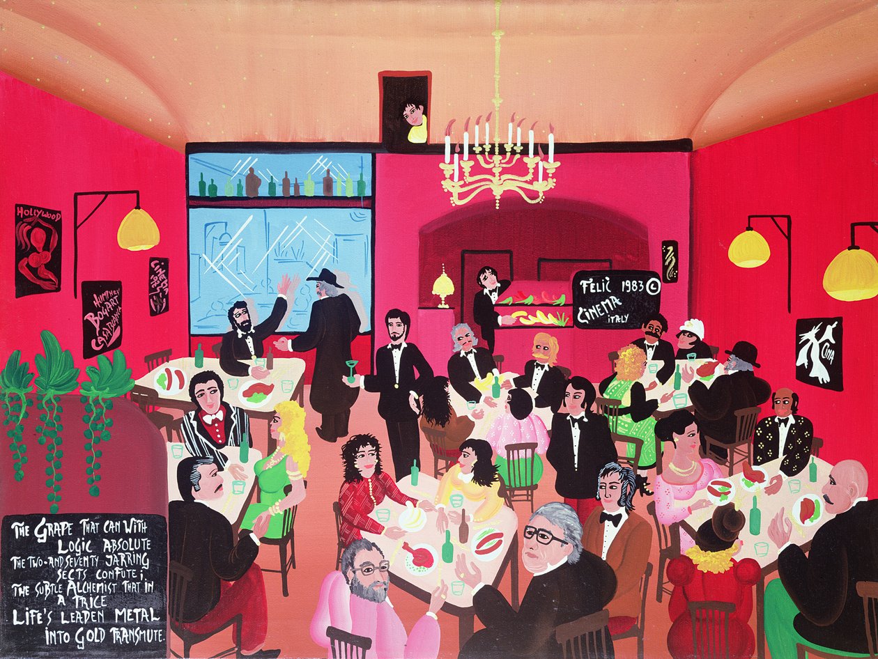 Cinema Stalia (gresk restaurant) av Herbert Hofer
