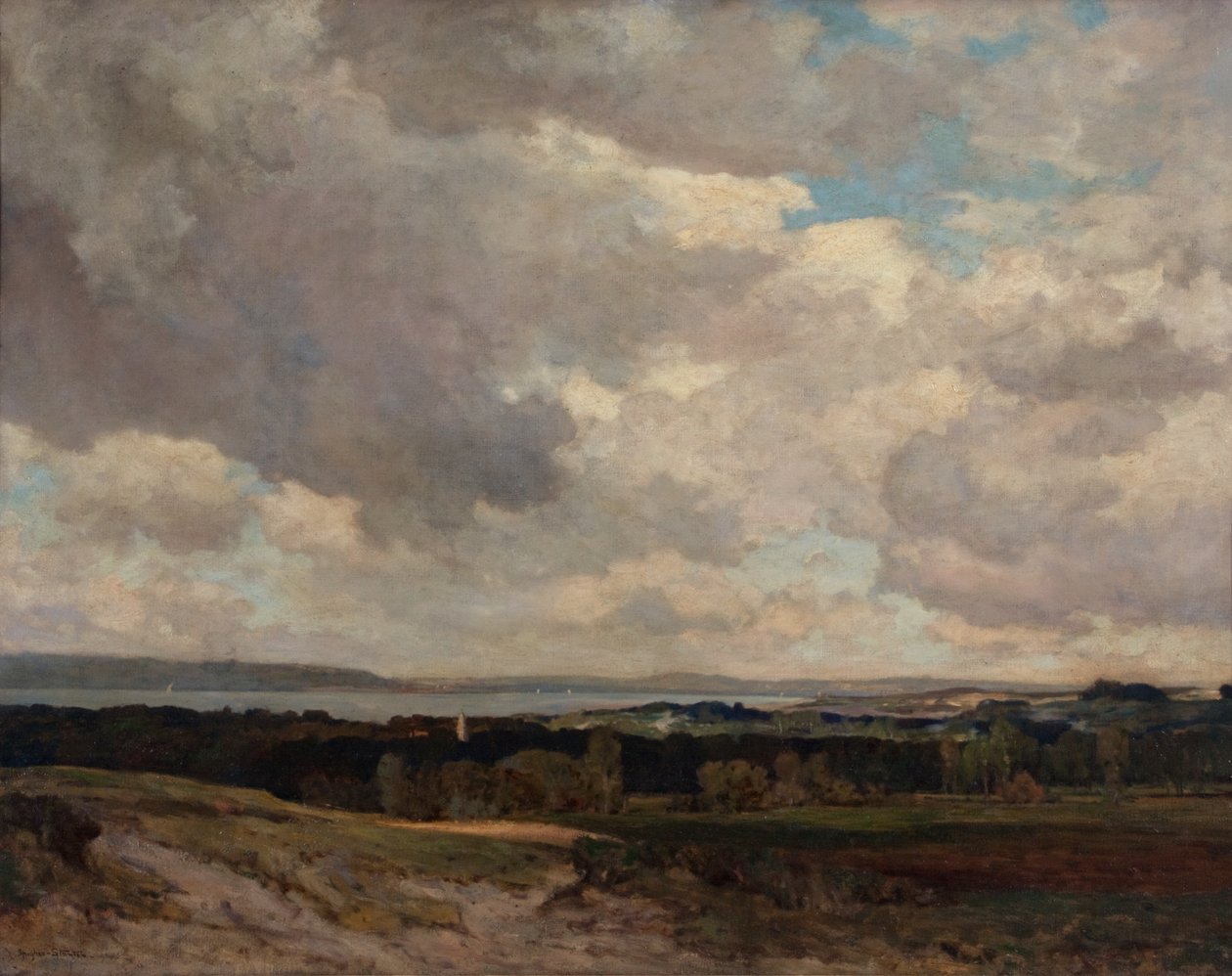 Pas-de-Calais (olje på lerret) av Herbert Hughes-Stanton