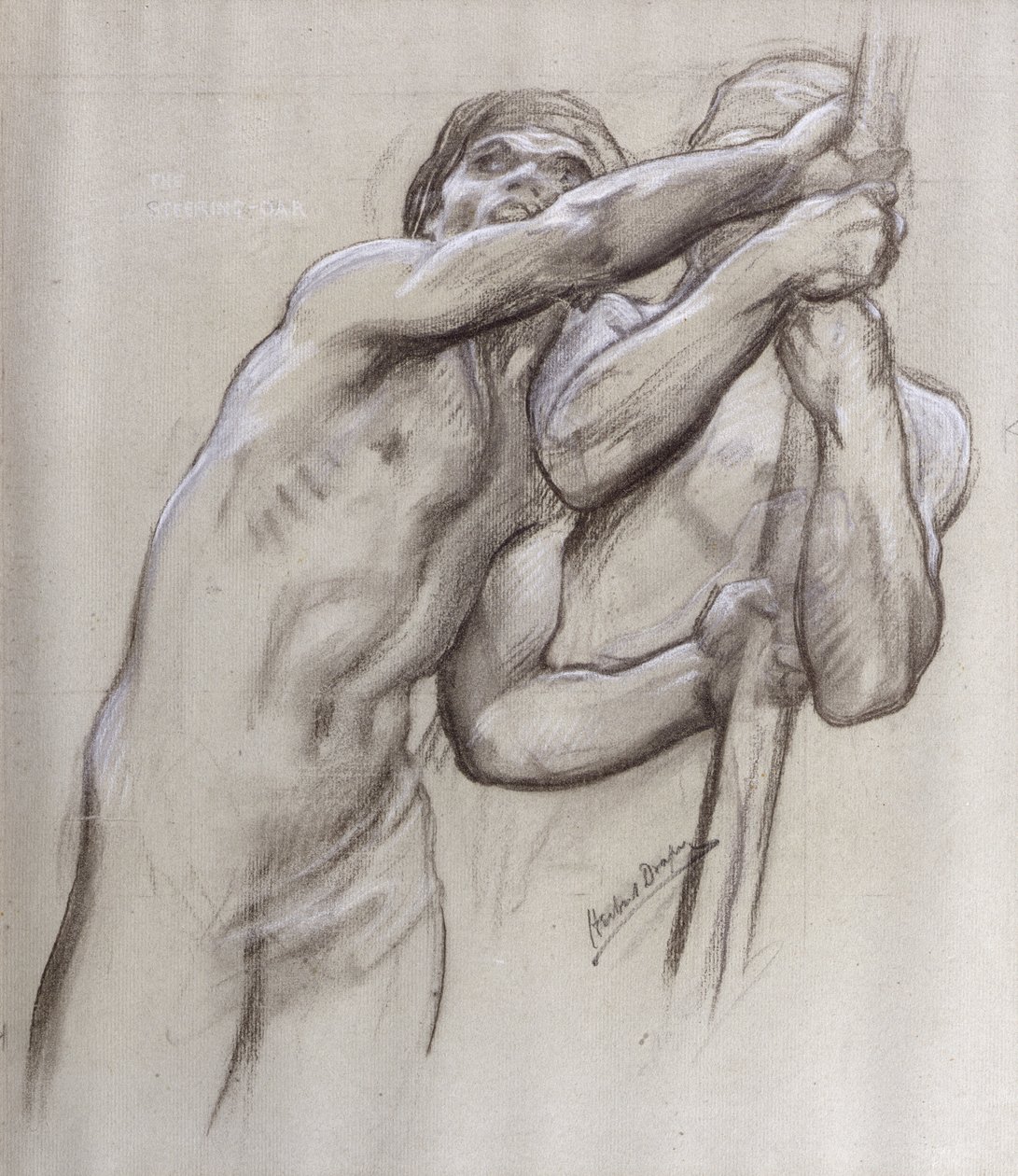 Styreåren, studie til «Det gylne skinn» av Herbert James Draper
