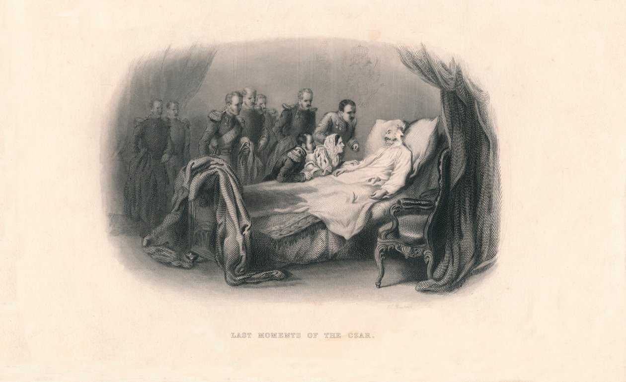 Tsarens siste øyeblikk, c1857. av Herbert Bourne