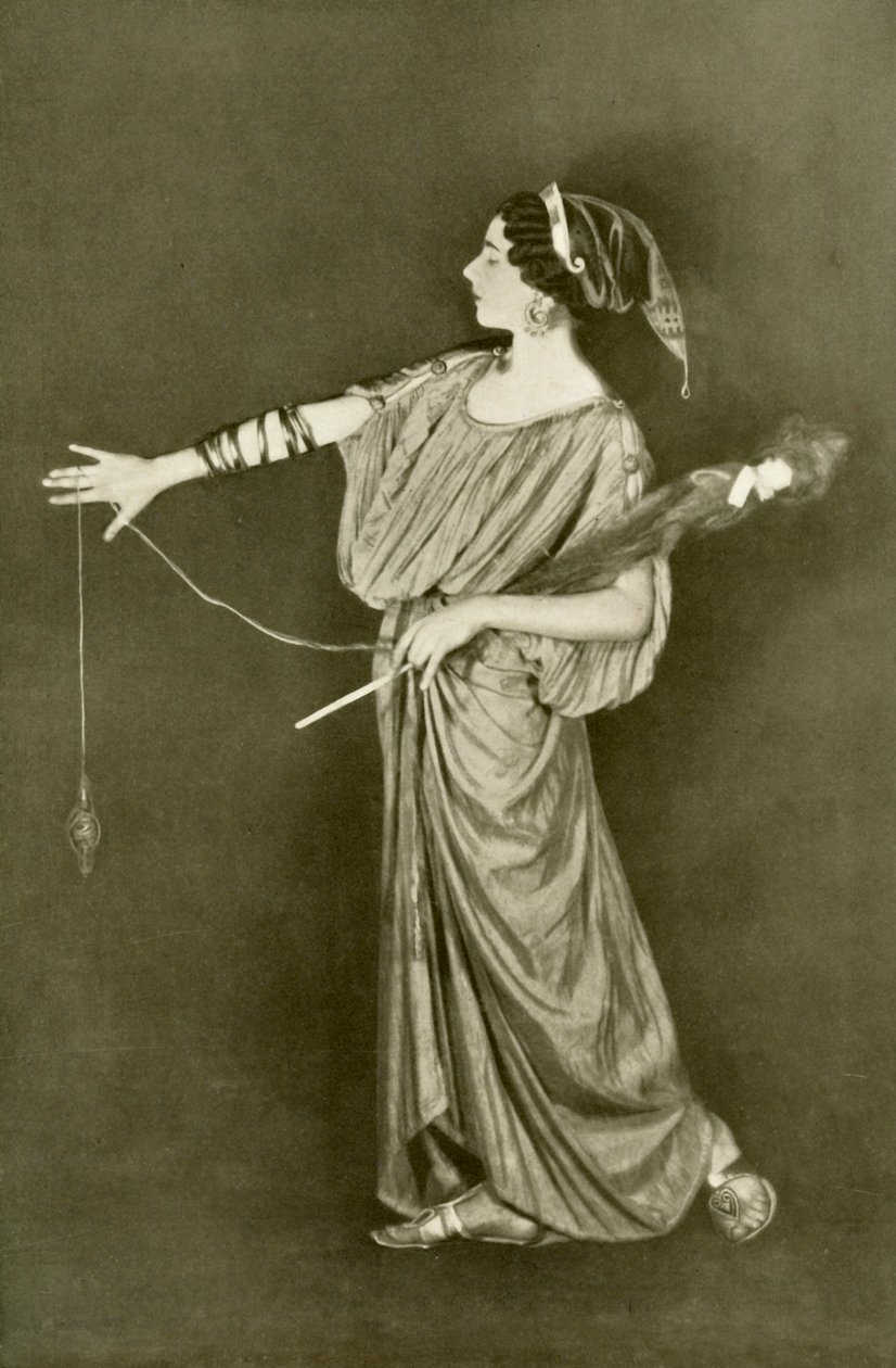 A Woman of the People, Fifth Century, BC, 1924. av Herbert Norris
