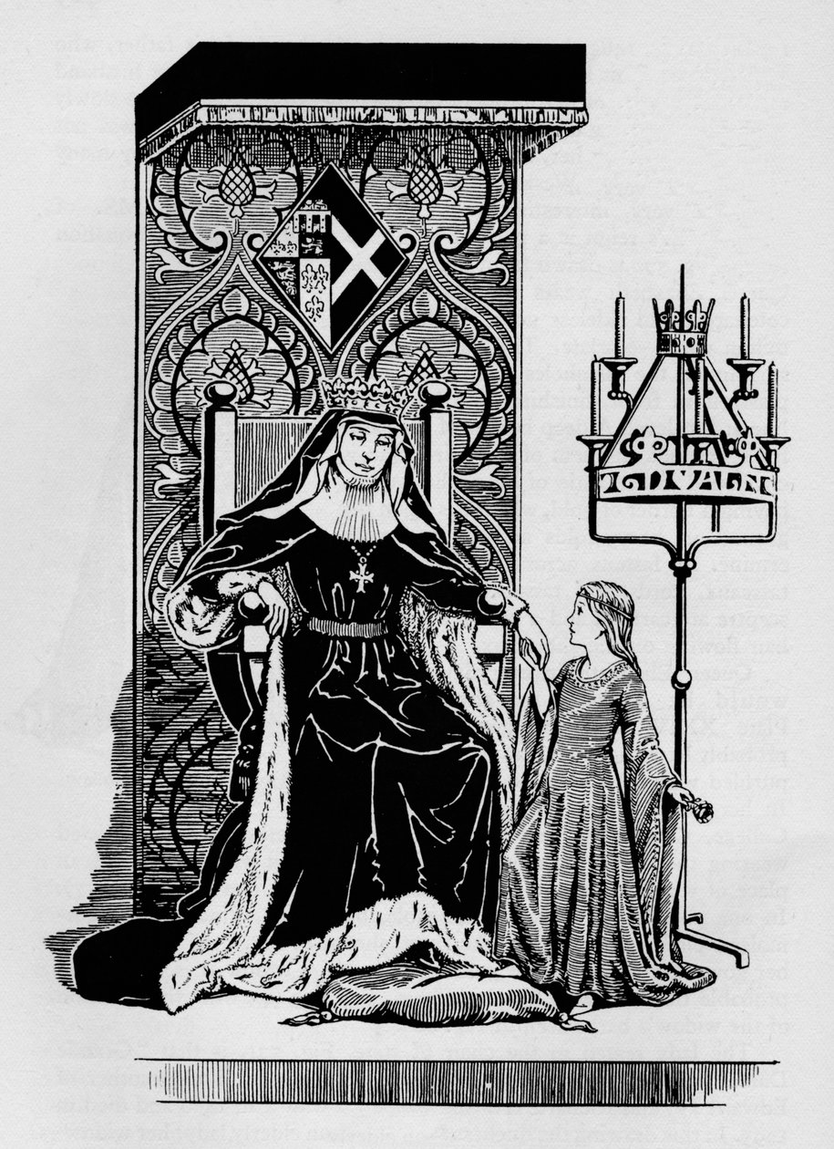 Hertuginne av York og prinsesse Margaret av Clarence, c1926 av Herbert Norris