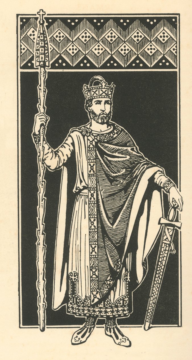 Keiseren Henrik II, Den hellige 1002-1024, 1924. av Herbert Norris