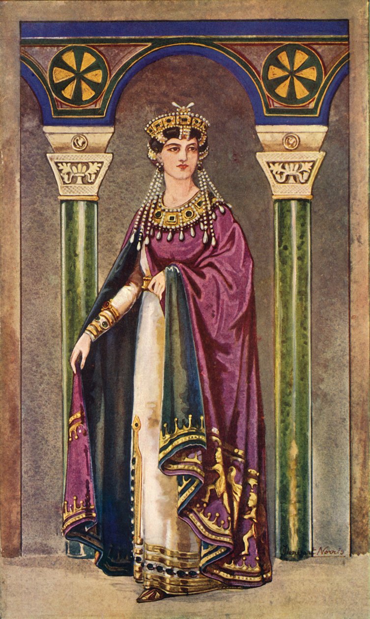Keiserinne Theodora - Sixth Century, AD, 1924. av Herbert Norris
