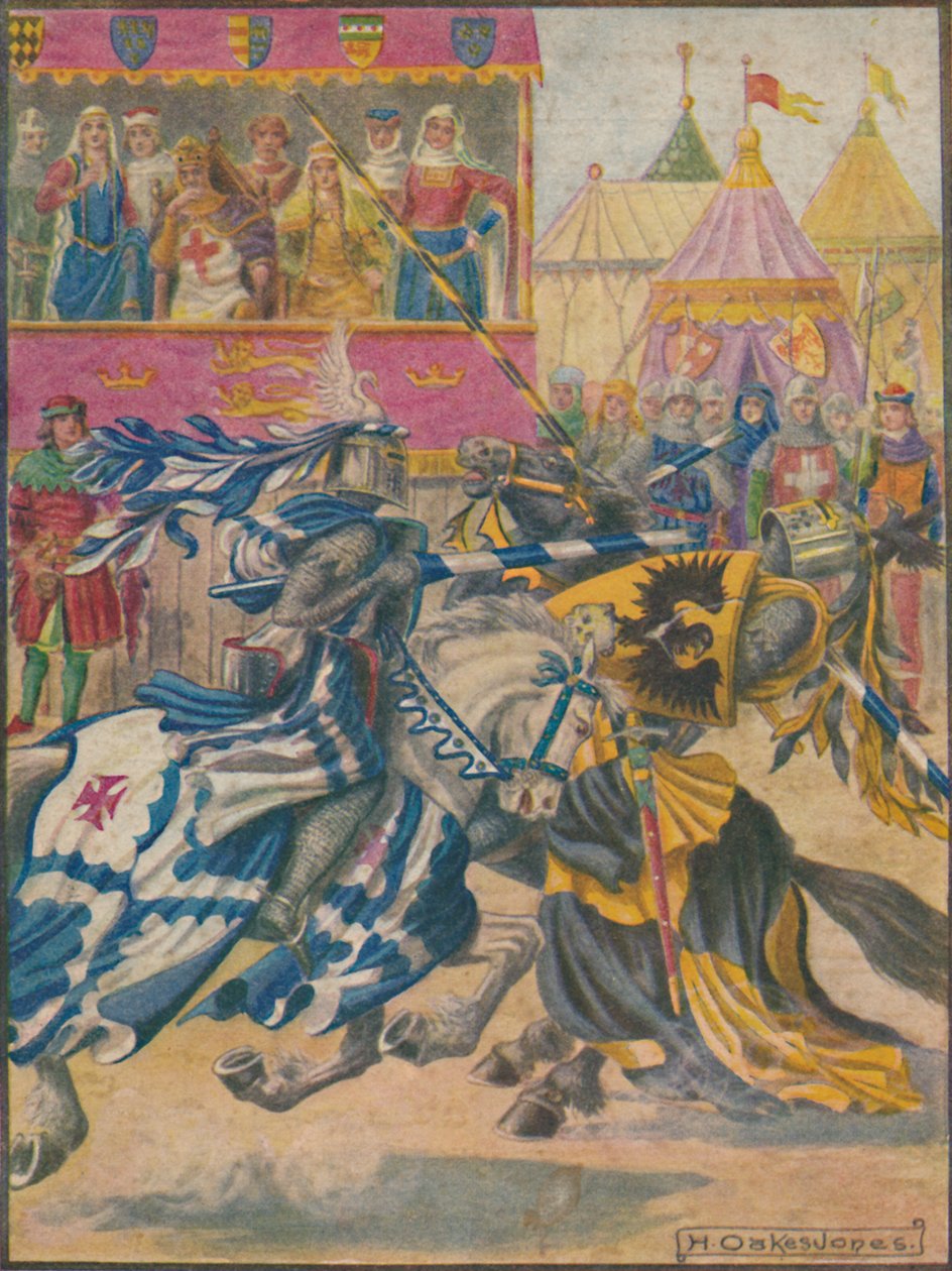 Jousting kamp, 1929. av Herbert Oakes Jones