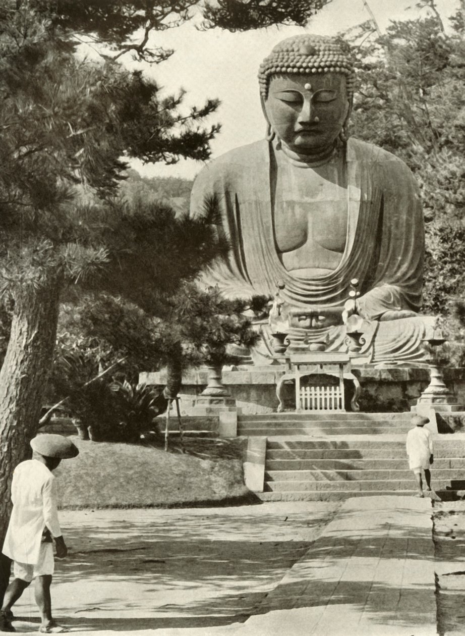 Amida, Buddha, 1910. av Herbert Ponting